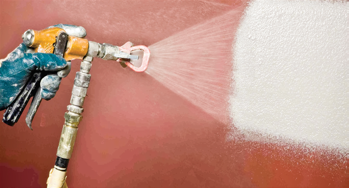 Brandvertragend coaten met de hand